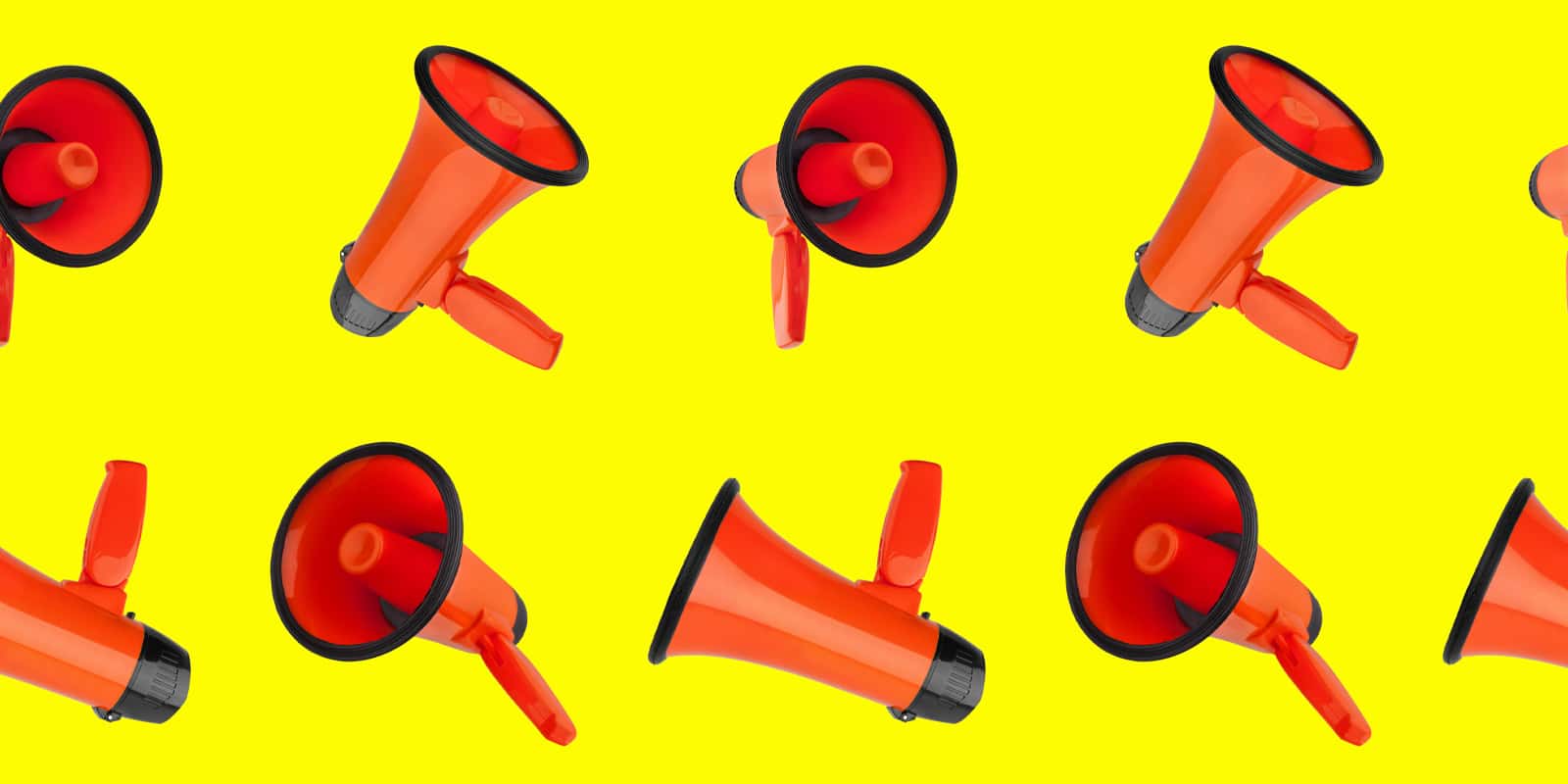 megaphones